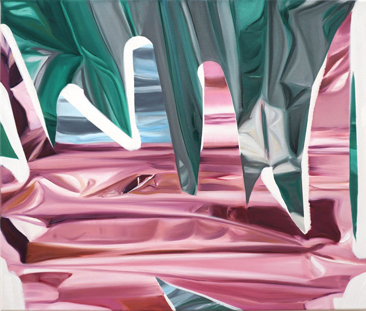 Kathrin Isabell Rhomberg Promise me something, 2021 oil on canvas 55 x 65 cm