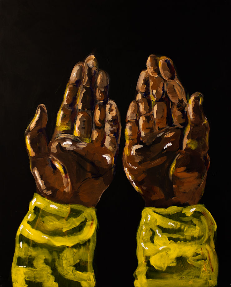 Betty Ogundipe, Pair of Hands, 2024