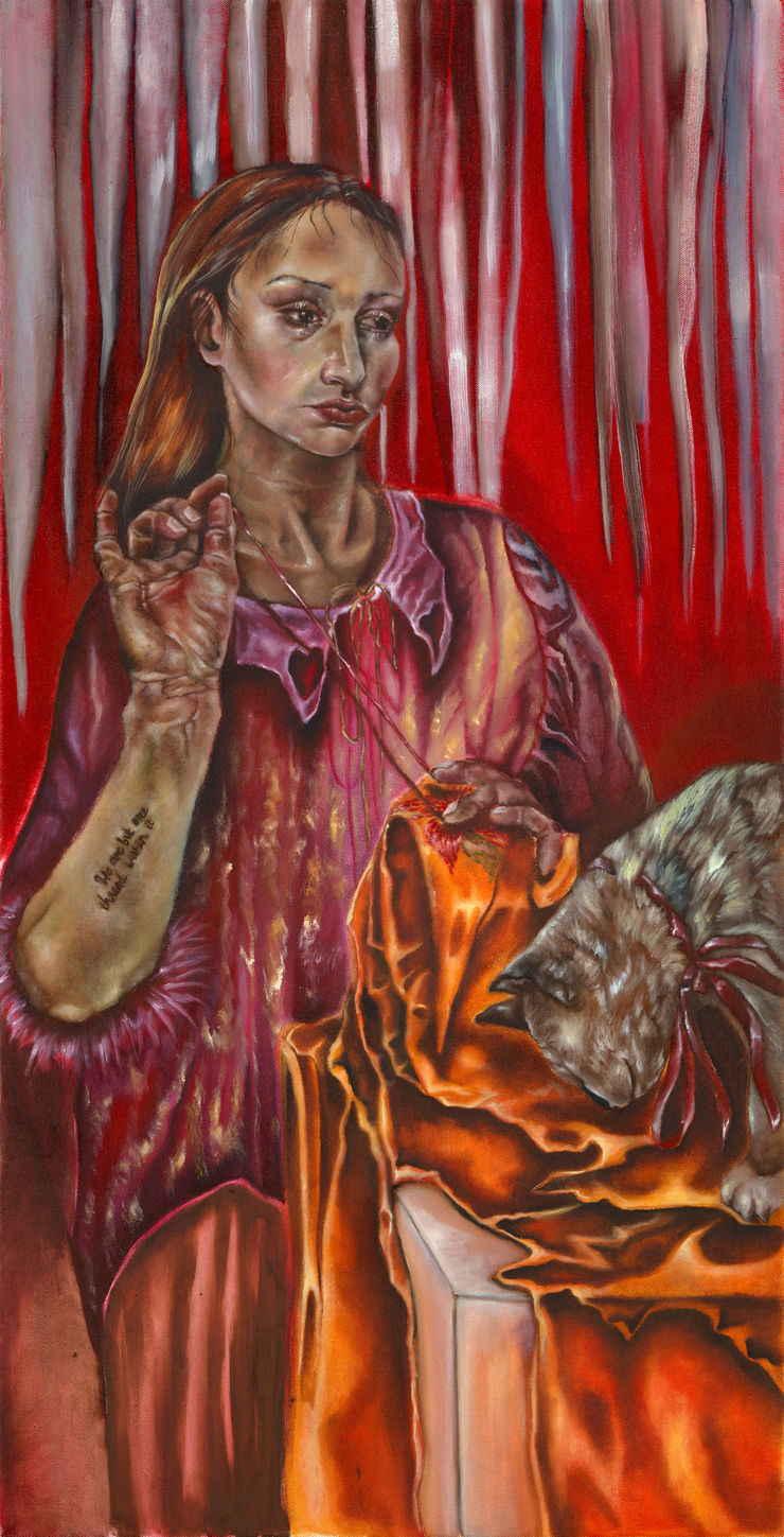 Estelle Simpson, A Stitch in Time, 2024