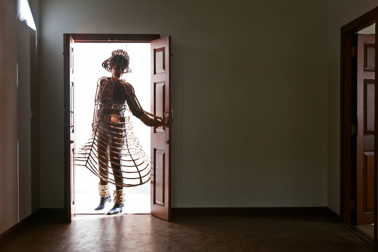 Shakuntala Kulkarni, Photo Performance: Saraswatco.op. housing society, Gavdevi,, 2010-2012