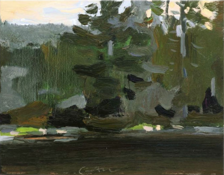Eric Aho, Black River II, 2019