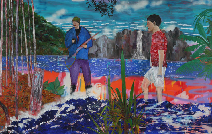 Taedong Lee, On The Day The Waves Hit, 2021