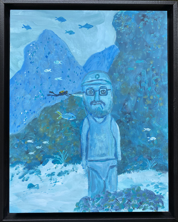 Marc Etherington, The Mysterious Island of the Hugeskull #3 (Searching for Brains), 2021