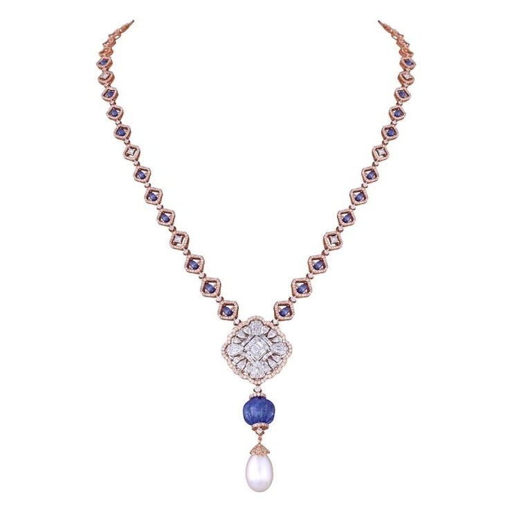 Vishal Jewels, Rosie Blue Necklace
