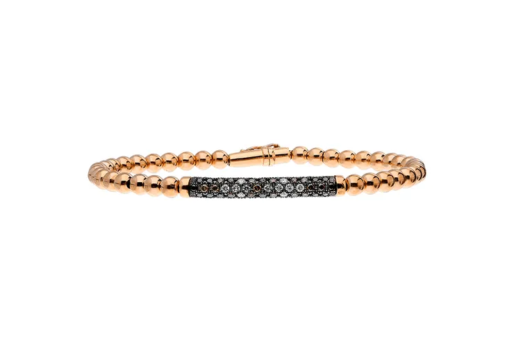 Terzihan, Sphera: Black Degrade X Rose Gold Sphera Bracelet