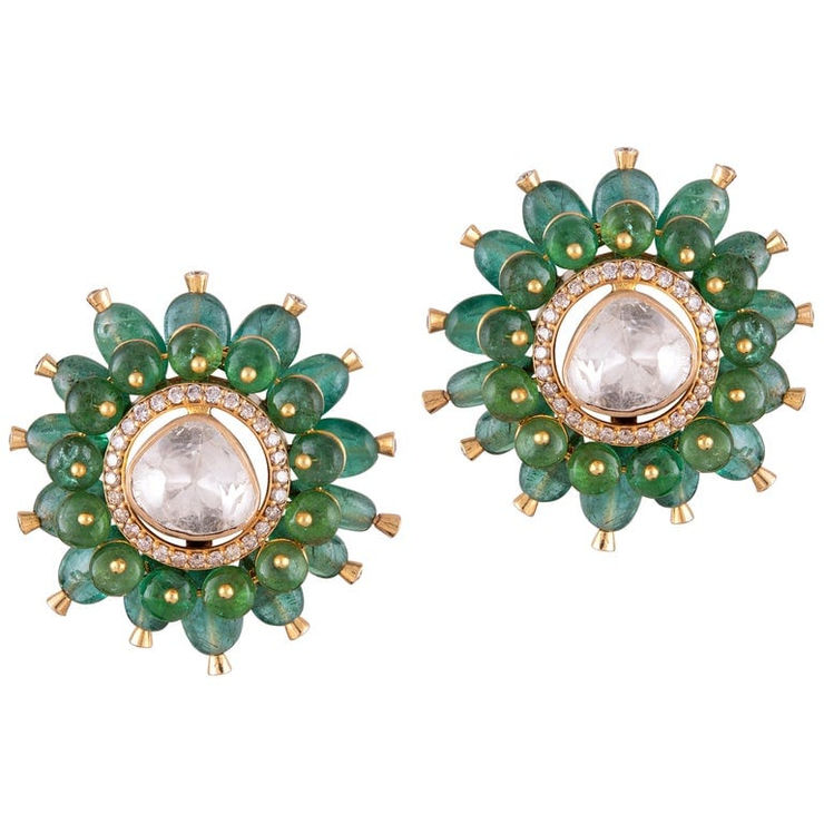 Vishal Jewels, Eternal Flower Earrings
