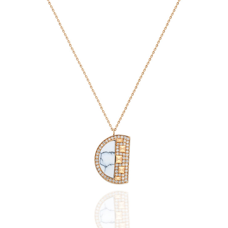 Terzihan, Neutra: Cairo Pendant w/White Agate