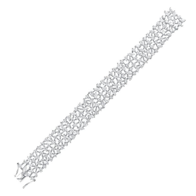Vishal Jewels, Petalled Diamond Bracelet