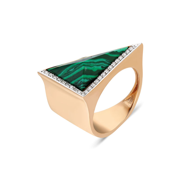 Terzihan, Neutra: Aztec Ring w/Malachite