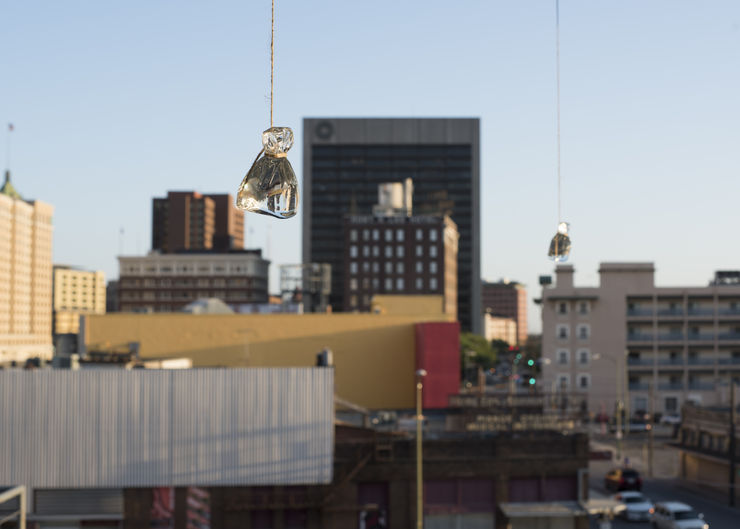 Kate Newby, Try it with less pennies and direct light, 2017