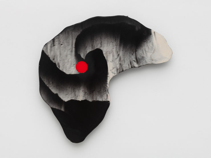 Harminder Judge, Untitled (reddened eye centre), 2022