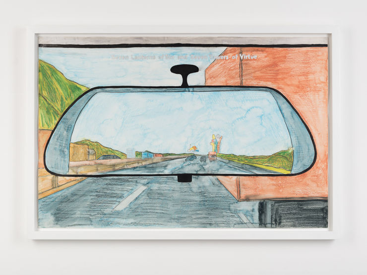 Nicholas Pope, The Seven Lanterns of Sin and The Seven Towers of Virtue in the rear view mirror, 1998