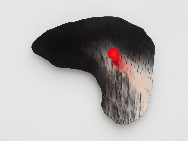 Harminder Judge, Untitled (reddened eye south), 2022