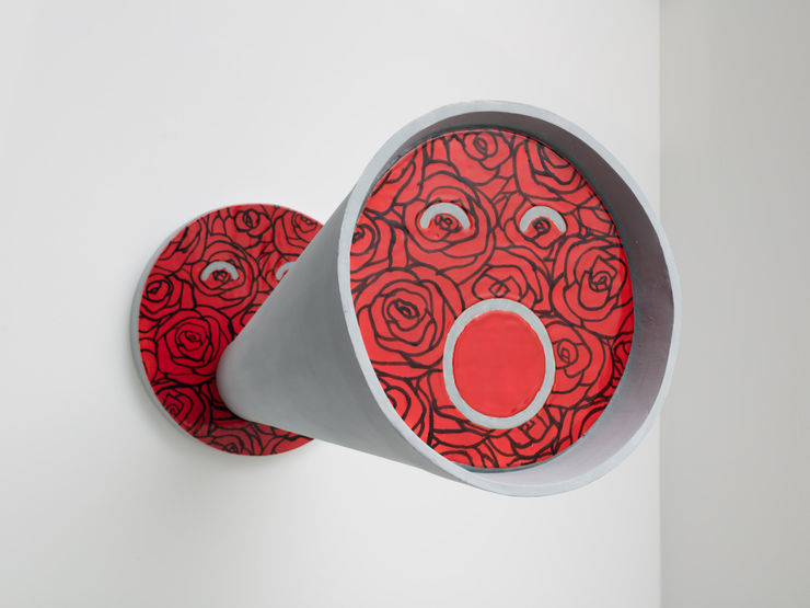 Emma Hart, Megaphone (roses), 2020