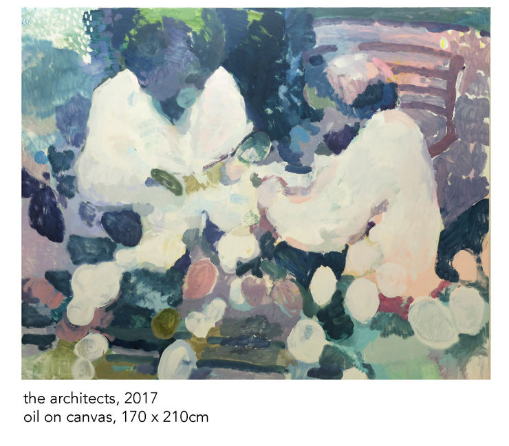 Tim Braden, The Architects (Anni and Josef Albers), 2017