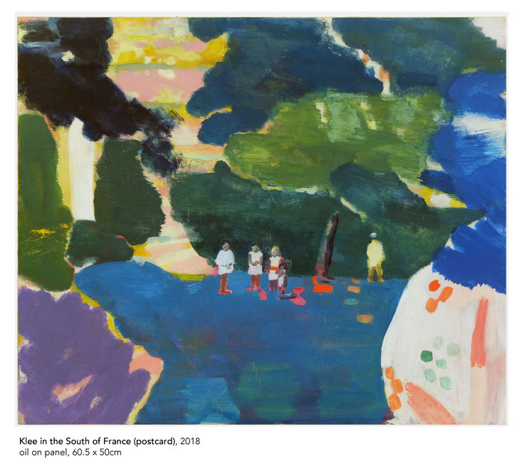 Tim Braden, klee (postcard), 2018