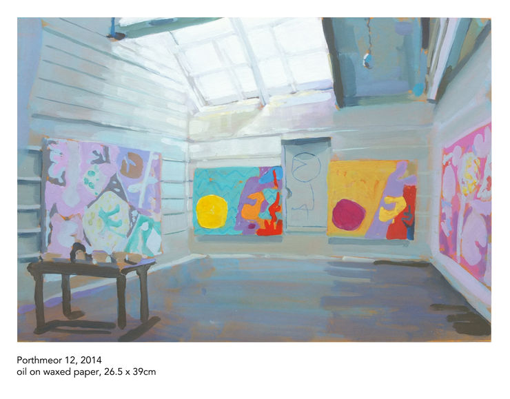 Tim Braden, porthmeor 12 (Heron studio 1992), 2014