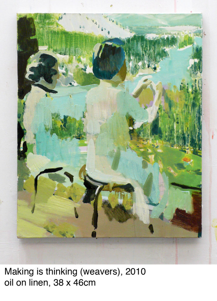 Tim Braden, Making is thinking (weavers), 2010