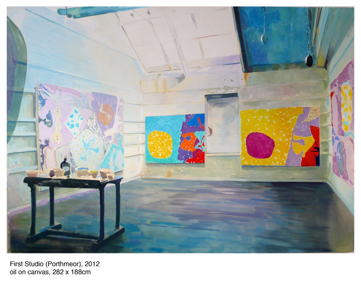 Tim Braden, first studio (large), 2012