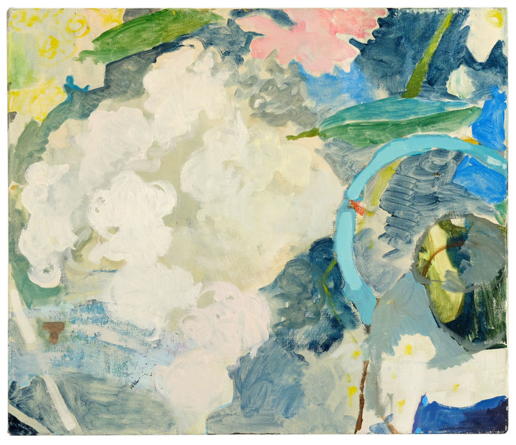 Tim Braden, Interior with Flowers, 2015