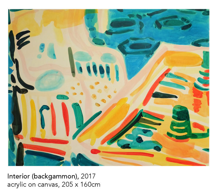 Tim Braden, Interior (backgammon), 2017