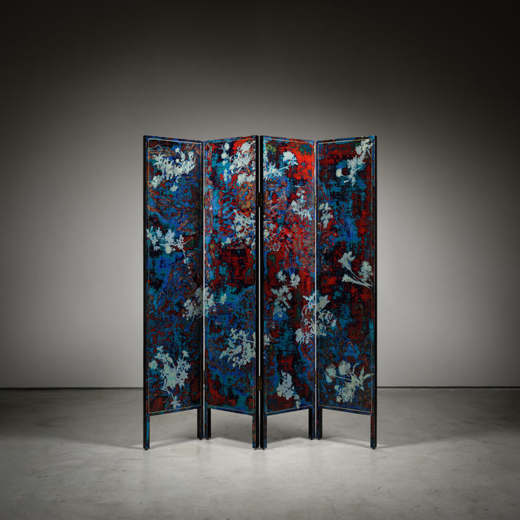 蘇孟鴻 Su Meng-Hung, 斜倚玉窗鸞發女, 2022