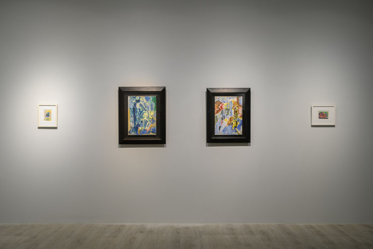 《無題》,《霽色》,《譜韻-32》,《無題》