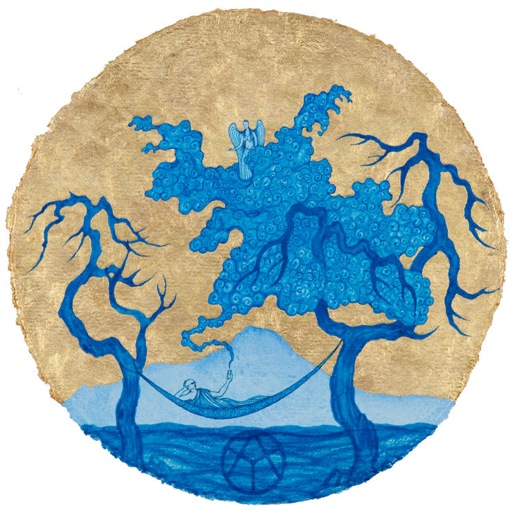 天龍（國）八部：雲端天使 （改繪蕭雲從《離騷圖》）Hedonist: Angel Above the Clouds