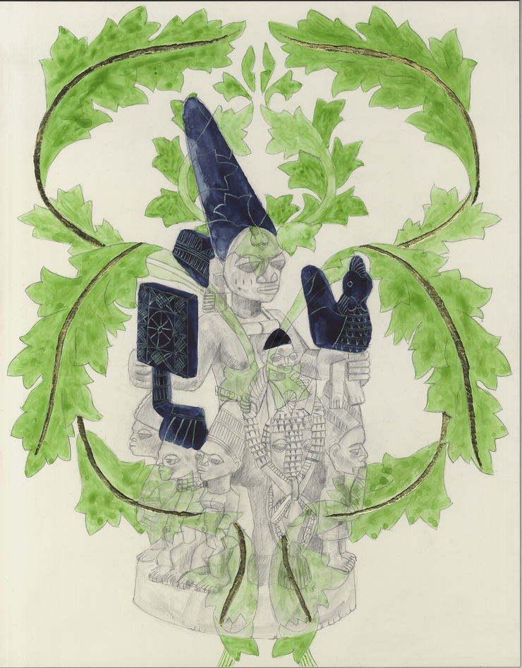 Charmaine Watkiss, A sacred case for restitution II, 2022