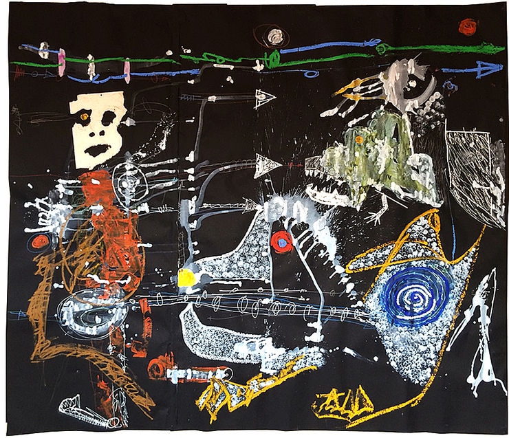 Thierry Oussou, La Chasse, 2018