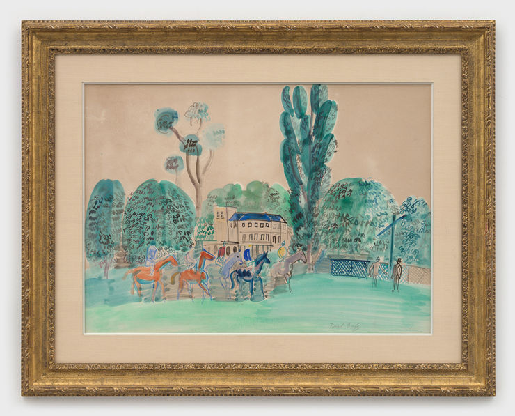 Raoul Dufy (1877–1953), Le Polo or Le Paddock, c. 1930