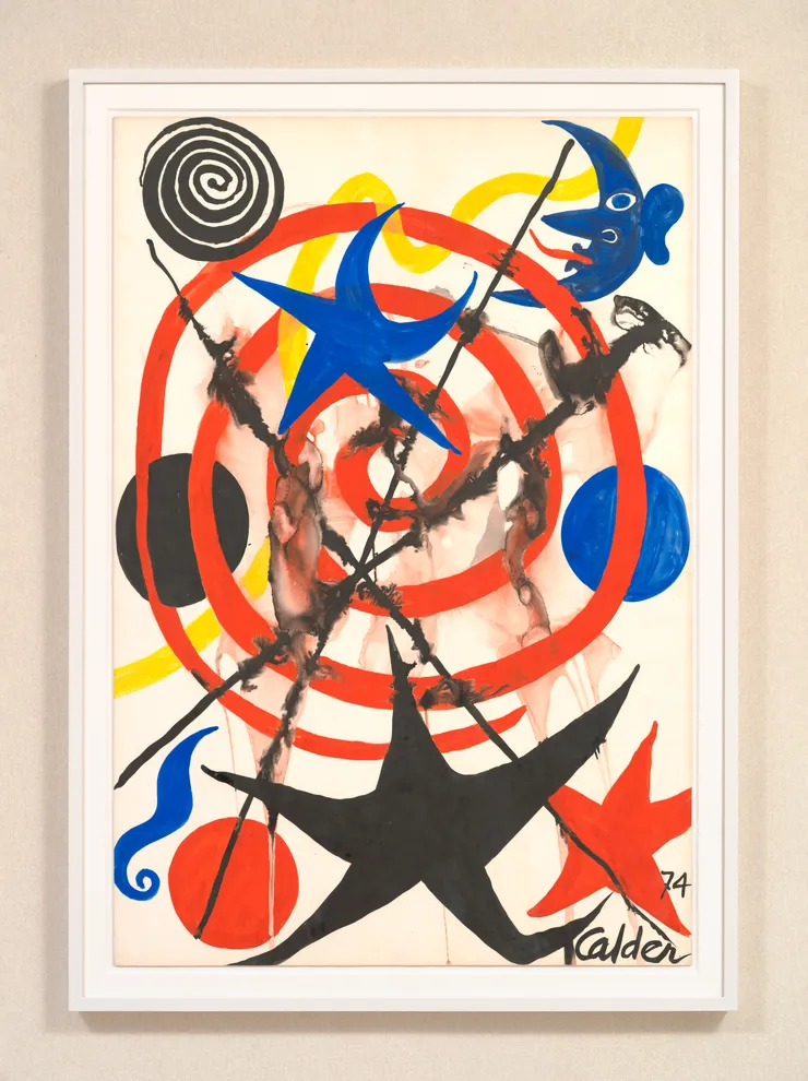 Alexander Calder (1898-1976), Fire Works (, 1974
