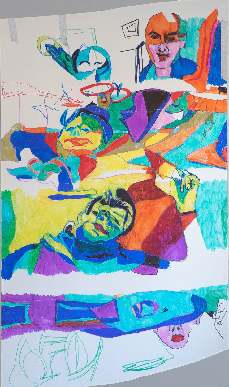 Keren Cytter, Self-portrait II, 2018