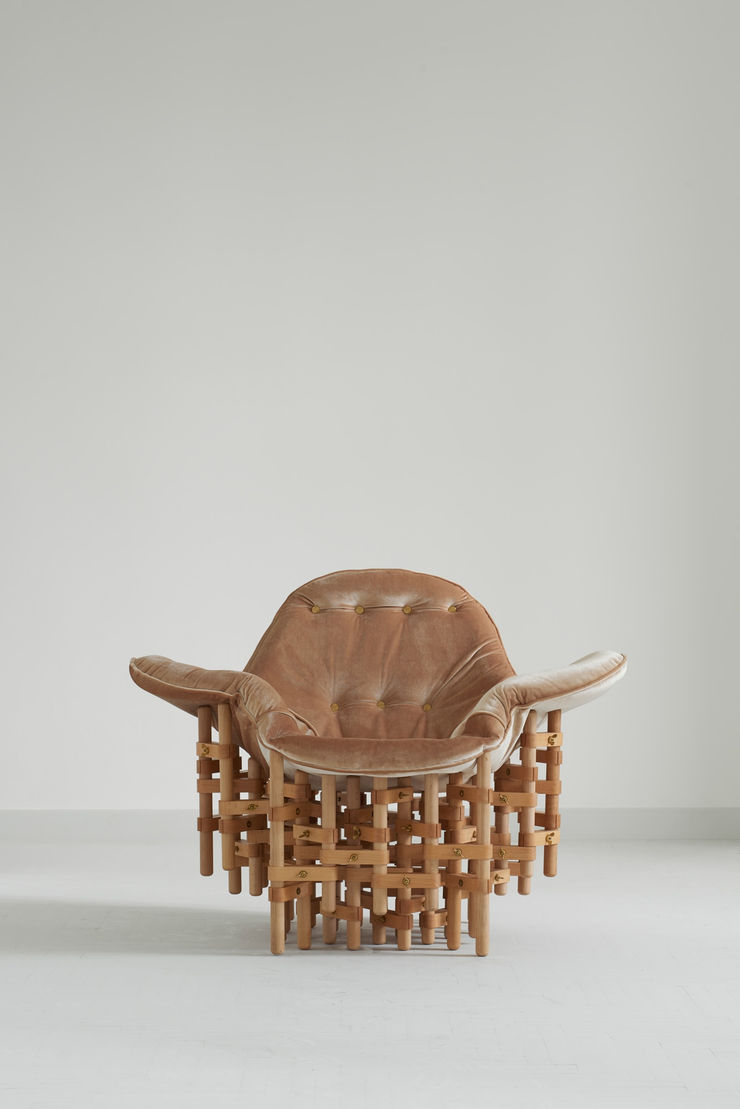 Marija Puipaitė, Collaboration with Vytautas Gečas: Envisioned Comfort (Armchair), 2020