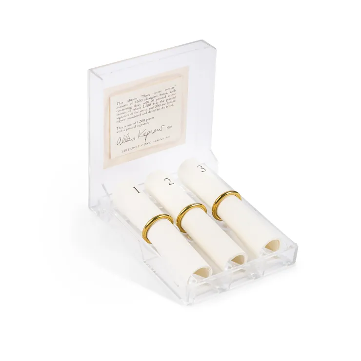 Allan Kaprow, 3 Crime Stories, 1995