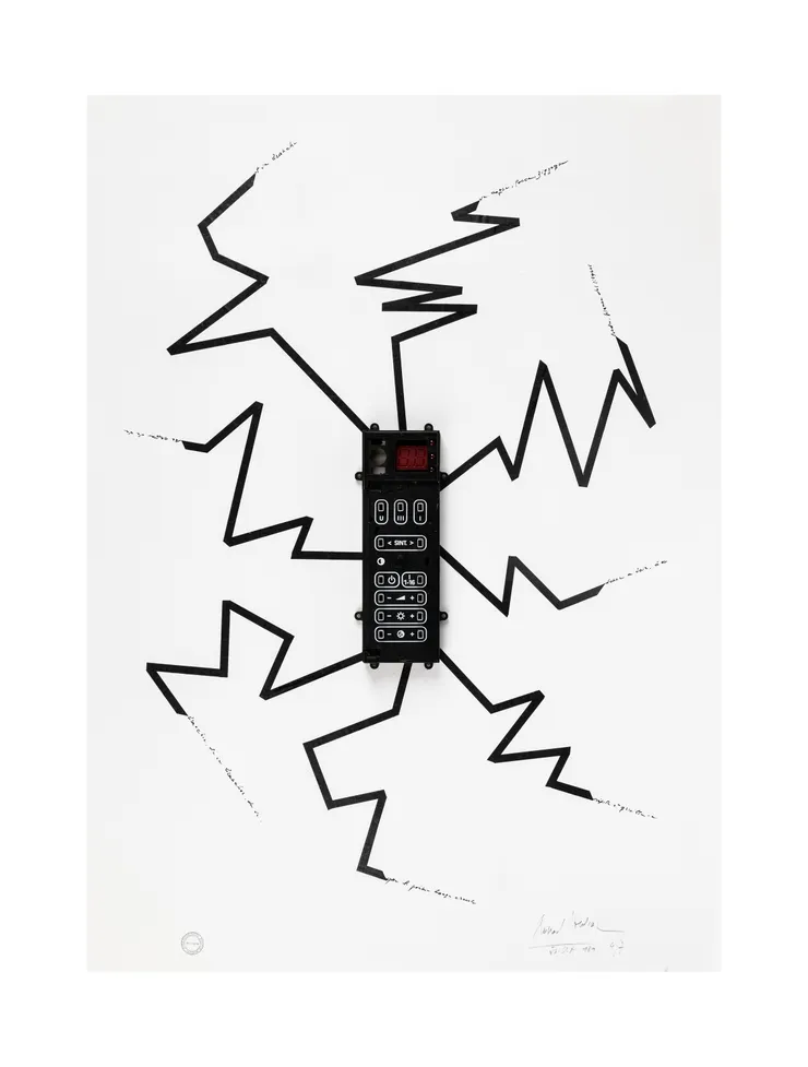 Bernard Heidsieck, Circuits intégrés I, 1989