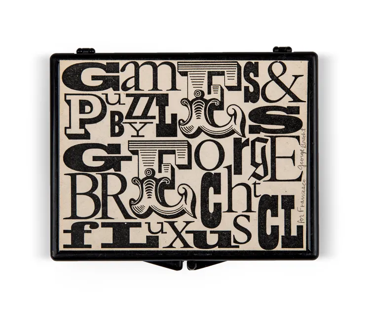 George Brecht, Games & Puzzles: Bead Puzzle, 1983