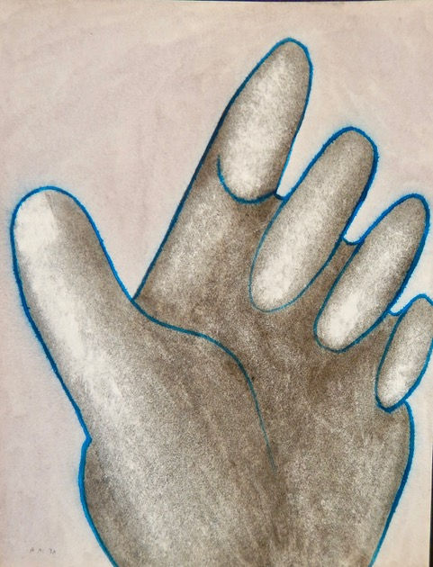 Antanas Mončys Happy Hand, 1970 27 X 21 cm