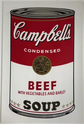 Andy Warhol, Beef Soup, 1968