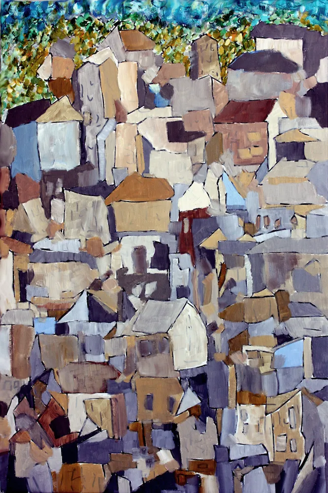 Jerry Gotkin, Landscape-Mountain of Homes