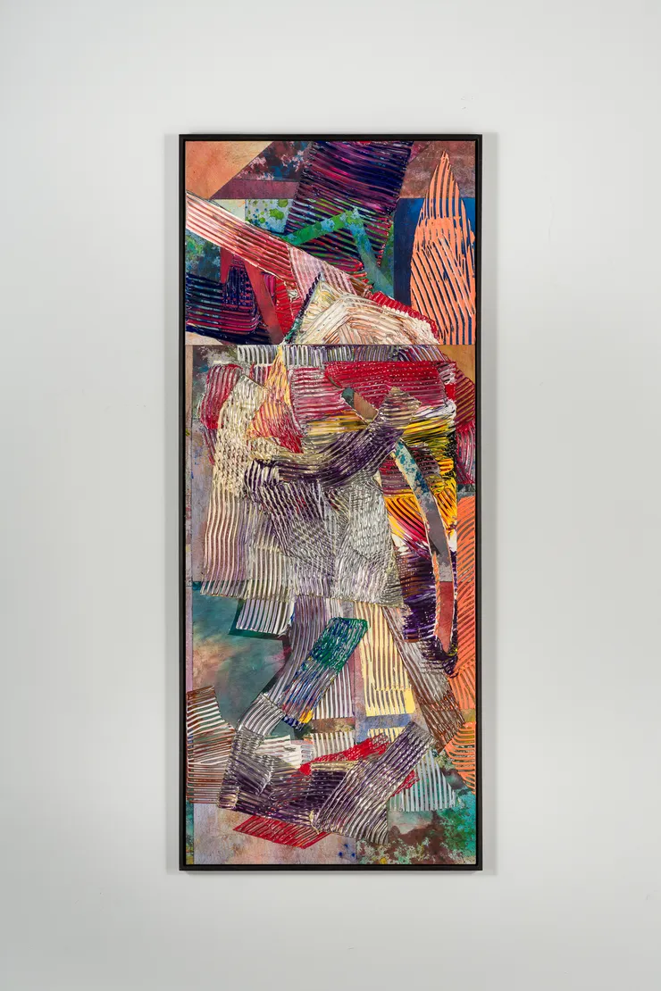 Sam Gilliam, L.G.B Engine, 1991