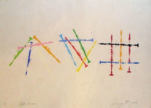 James Rosenquist, Silk Screams, 1974