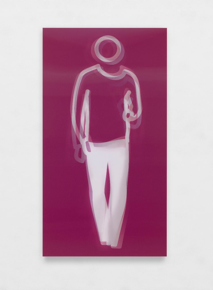 Julian Opie, Dance, Figure 4, 2023