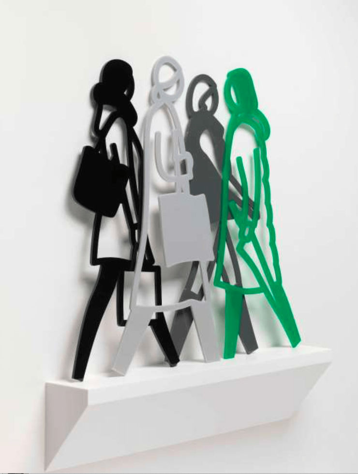 Julian Opie, Belgium, 2021