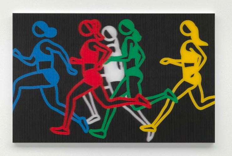 Julian Opie, Sprinters, 2025