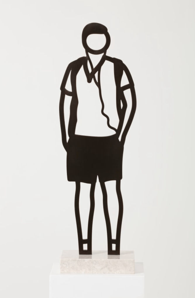 Julian Opie, Earphones from the Boston Statuettes, 2020