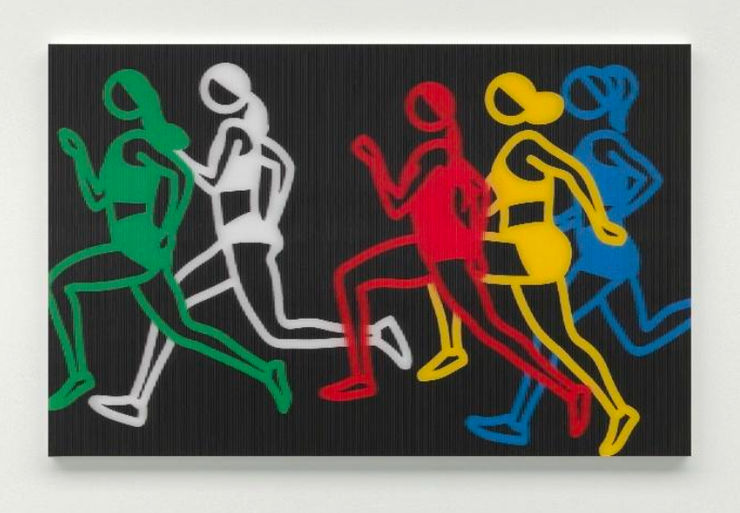 Julian Opie, Sprinters, 2025
