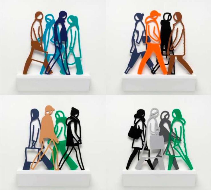 Julian Opie, Belgium, 2021