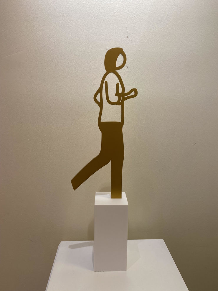 Julian Opie, Running People Mark, 2020