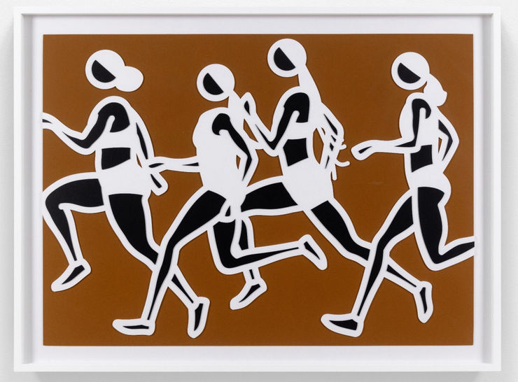 Julian Opie, Sprinters, 2024